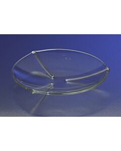 Corning PYREX Ribbed Watch Glass/Beaker Cover; 02613C; 9990-125