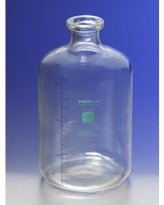 Corning Bottles, PYREXplus, Large-capacity, PVC coated to help prevent; 02887F; 61596-13L