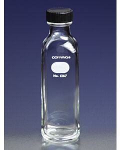 Corning PYREX Milk Dilution Bottles with Screw Cap, Mouth: Narrow; 029435; 1367-160