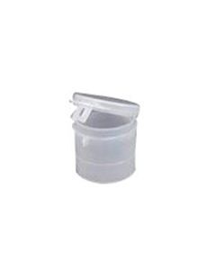 Capitol Vials 4 Oz Lo-Pro W/Lock Seal Black