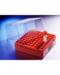 Corning Cryogenic Vial Storage Boxes, Tube Array: 9 x 9, Height:; 07200616; 431120