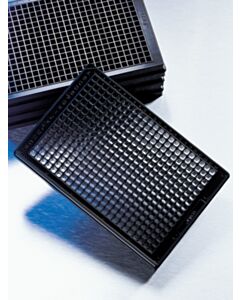 Corning CellBIND 384-Well, CellBIND-Treated, Flat-Bottom, Low Flange; 07201015; 3770