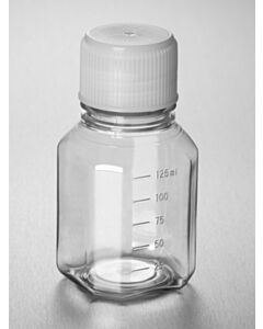 Corning Octagonal PET Bottles with IATA-Validated Screw Cap, Pre-Assembled; 07201023; 432331