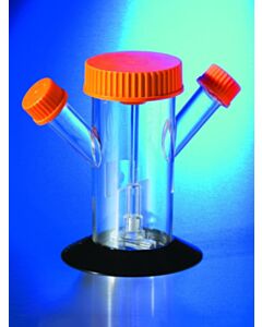 Corning Disposable Spinner Flask with Top Cap and Angled Sidearms; 07201152; 3152