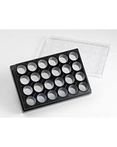 Corning Elplasia Microcavity Plates, Well Count: 24, Bottom Shape:; 07202462; 4441