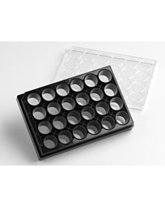 Corning Elplasia Microcavity Plates, Well Count: 24, Bottom Shape:; 07202465; 4445