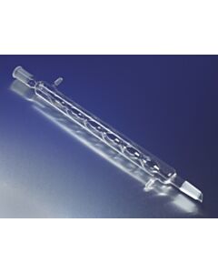Corning Condensers, Allihn, PYREX, Hose connections are 10mm O.D; 07736B; 2480-300