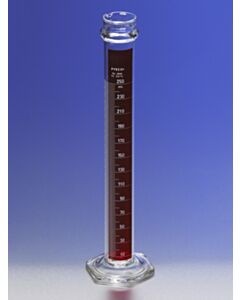 Corning Cylinders, Graduated, Corning, PYREX, Glass, Lifetime Red; 08551C; 3046-50