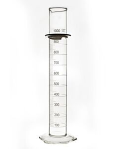 Corning Cylinders, Graduated, PYREX, Class B glass, Calibrated TC; 08552H; 3022-1L