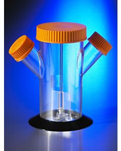 Corning Disposable Spinner Flask with Vent Cap and Angled Sidearms; 0976131; 3578