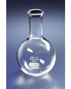 Corning PYREX Long Neck Flat Bottom Flasks, Tooled Mouth; 10035F; 4060-1L