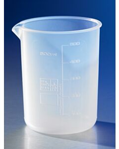 Corning Reusable Plastic Low Form 1l Beaker, Perfluoroalkoxy-Copolymer