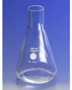 Corning PYREX Long Neck Shaker Erlenmeyer Flask, Capacity: 250 mL; 100412D; 4442-250
