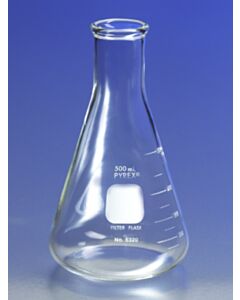 Corning Flask, Filtering, Erlenmeyer, Without Tubulation or stopper; 10041D; 5320-2L