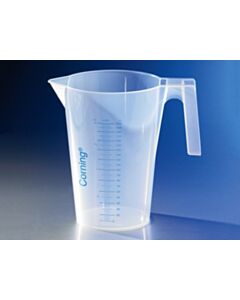 Corning 3000 ml Beaker With Handle And Spout, Polypropylene