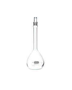 Corning PYREX Class A Volumetric Flasks with Glass Standard Taper; 10210F; 5640-500