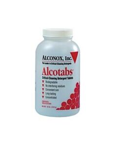 Alconox Alcotabs Critical Cleaning Detergent Tablets, Case of 6X100 Tablet Bottles