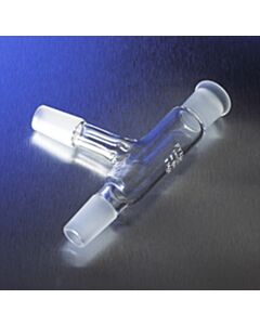 Corning Tube, Adapter, Corning, PYREX, Three-way connecting tube; 153234; 9000-24
