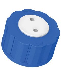 Antylia Cole-Parmer DIBA OMNIFIT T-SERIES CAP, GL45, 2 PORTS