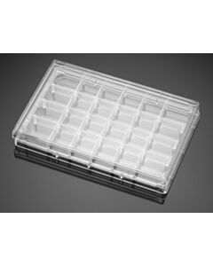 Corning Falcon 24 Well Polystyrene Feeder Tray, with Lid, Sterile, 5/Pack, 5/Case