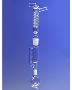 Corning Pyrex 250 ml Extractor System With Soxhlet Extractor And Friedrichs Condenser