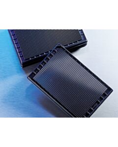 Corning 1536 Well Black With Clear Flat Bottom Polystyrene Not Treated Microplate, 10 Per Bag, Without Lid, With Generic Bar Code, Nonsterile