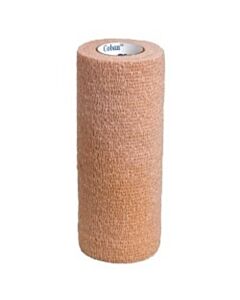 3M Healthcare Self-Adherent Wrap, 6" x 5 yds, Tan, 12/CS