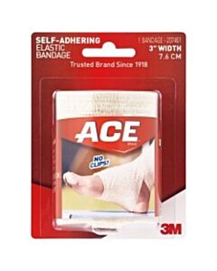 3M Personal Safety 3" Athletic Bandage, Self-Adhesive, 72/CS