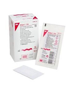 3M Healthcare Wound Dressing, 2 3/8" x 4", Pad Size 1" x 2 3/8", 200/CS