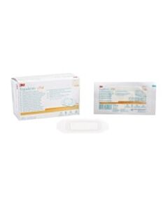 3M Healthcare Transparent Dressing, 2 3/8" x 4", Pad Size 1" x 2 3/8", 200/CS
