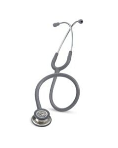 3M Healthcare Stethoscope, Gray Tube, 27"