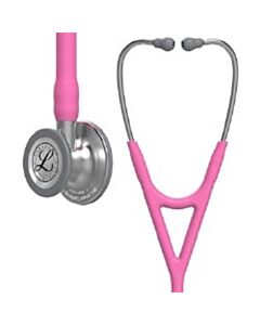 3M Healthcare Stethoscope, Standard Finish Chestpiece, Rose Pink Tube, 27", Special Edition Breast Cancer