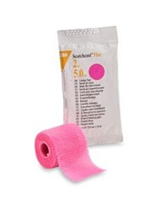 3M Healthcare Plus Casting Tape, 2" x 4 yds, Rose, 10/CS