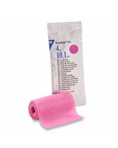 3M Healthcare Plus Casting Tape, 4" x 4 yds, Rose, 10/CS