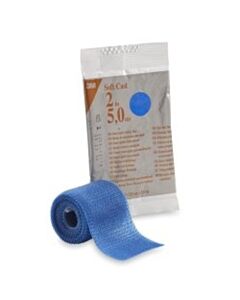 3M Healthcare Soft Casting Tape, Blue, 2" x 4 yds, 10/CS