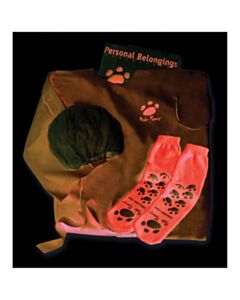 3M Healthcare Warming Gown Kit, Incl: XL 51"L Gown, Booties, Bonnet, Personal Belongings Bag & Shoe Bag, 20 kit/CS