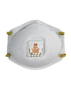3M Personal Safety Particulate Respirator, N95, Cool Flow Valve, 80/CS