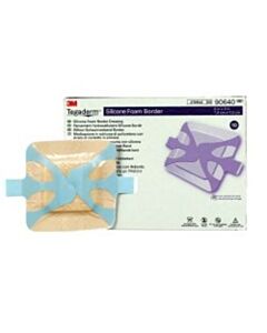 3M Healthcare Foam Border Dressing, 3" x 3", 60/CS