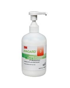 3M Healthcare Instant Hand Sanitizer Antiseptic, 500mL pump bottle, 12/CS.