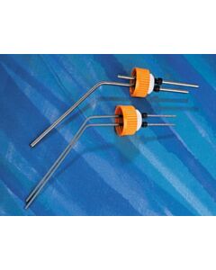 Corning Reusable Gas And Media Handling Fitting With Triple 1/8“ Inlets (2 Long, 1 Short Tube) For 3l Angled Sidearm Flasks