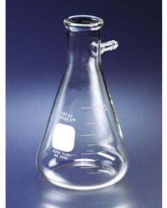 Corning Pyrex 2l Heavy Wall Filtering Flasks With Sidearm Tubulation