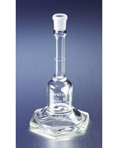 Corning Pyrex 2 ml Micro Volumetric Flask, Class A, Certified And Serialized, With Standard Taper Stopper