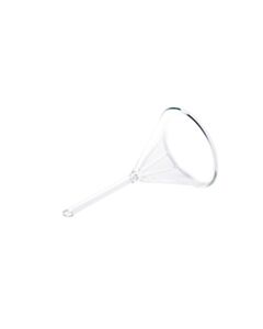 Corning Pyrex 65 mm Diameter 60° Angle Fluted Funnel, Short Stem