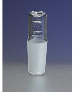 Corning Pyrex Hollow Combination 29/35 Standard Taper Joint And Reagent Bottle Stoppers