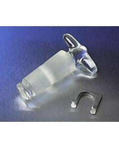 Corning Replacement Glass No. 2 Standard Taper Straight Bore Stopcock Plug