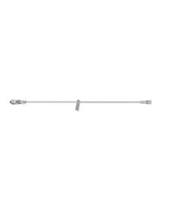 Amsino IV Extension Set, 6" Microbore, Needleless Injection Site, 50/Cs