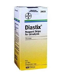Ascensia Diabetes Care Reagent Strips, CLIA Waived, 100/PK, 12 Pk/CS