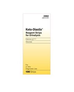 Ascensia Diabetes Care Urinalysis Test Strips, CLIA Waived, 100/PK, 12 Pk/CS