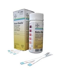 Ascensia Diabetes Care Urinalysis Test Strips, CLIA Waived, 50/PK, 24 Pk/CS