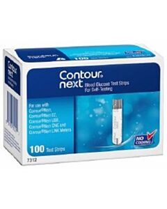 Ascensia Diabetes Care Blood Glucose Test Strips, 100/Btl
